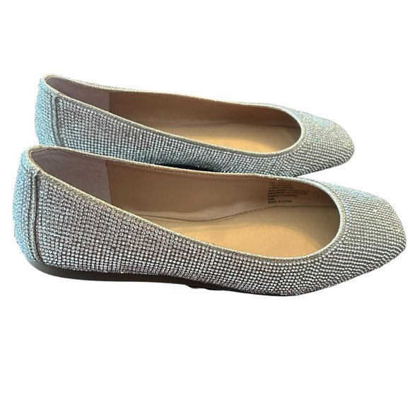 I.N.C. International Concepts Crystal Rhinestone Sparkly Flats Slip On NEW 5.5 - Picture 5 of 10